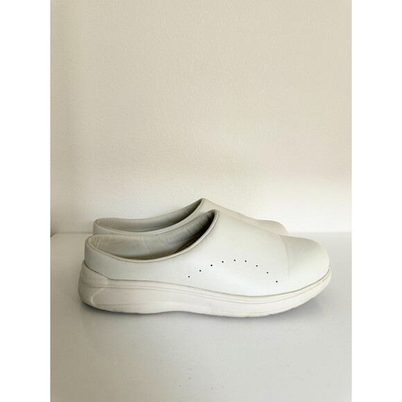 Moonstar 810s ET004 CAF 3E Synthetic Leather Shoes Slip On Off White Women's 8 - Picture 6 of 12